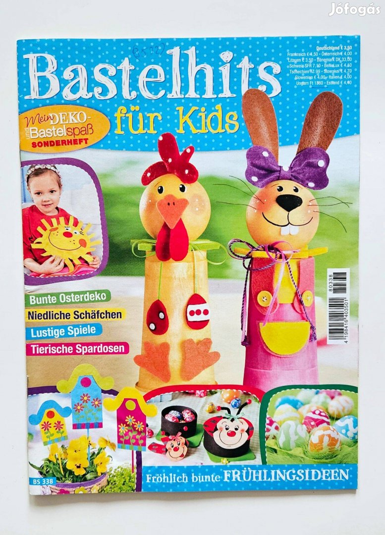 Bastelhits für kids német nyelvű kreatív újság