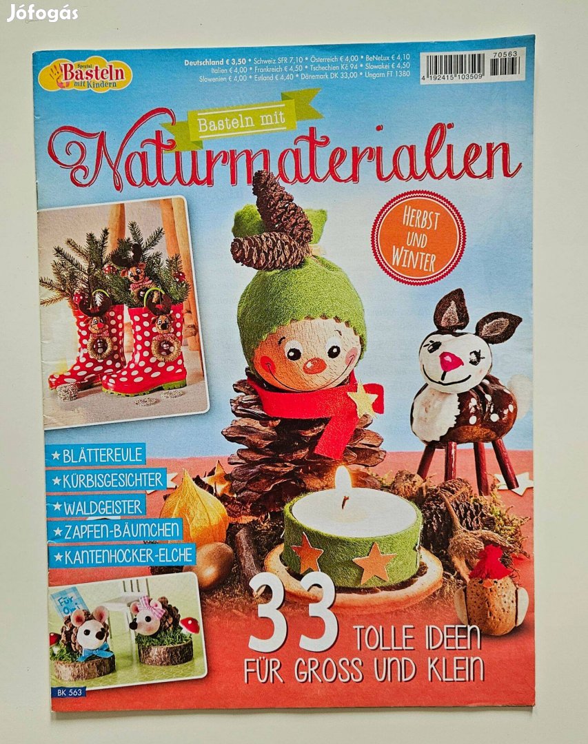 Basteln mit Kindern német kreatív magazin