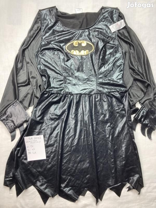 Batgirl jelmez, lány Batman jelmez, lány szuperhős jelmez, felnőtt