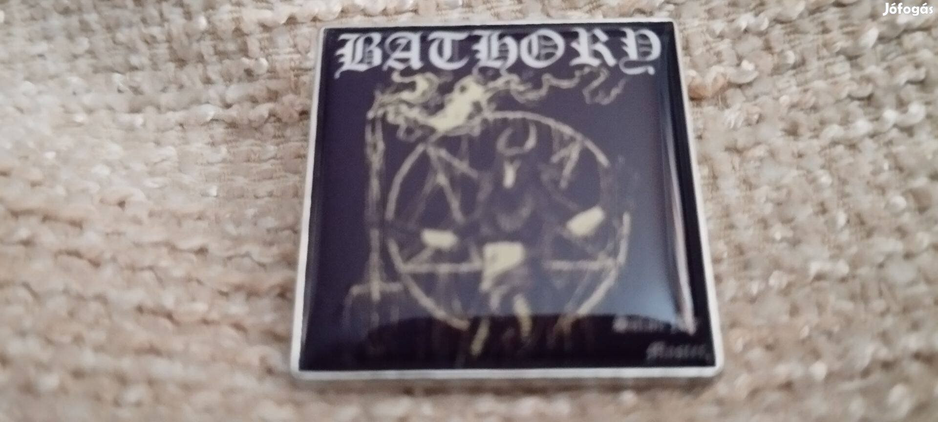 Bathory fém kitűző