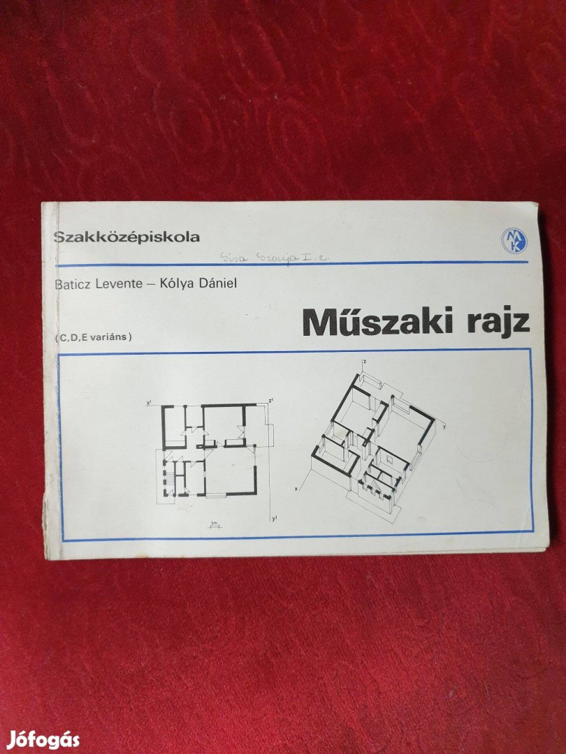 Baticz L. / Kólya D. - Műszaki rajz tankönyv / C,D,E variáns