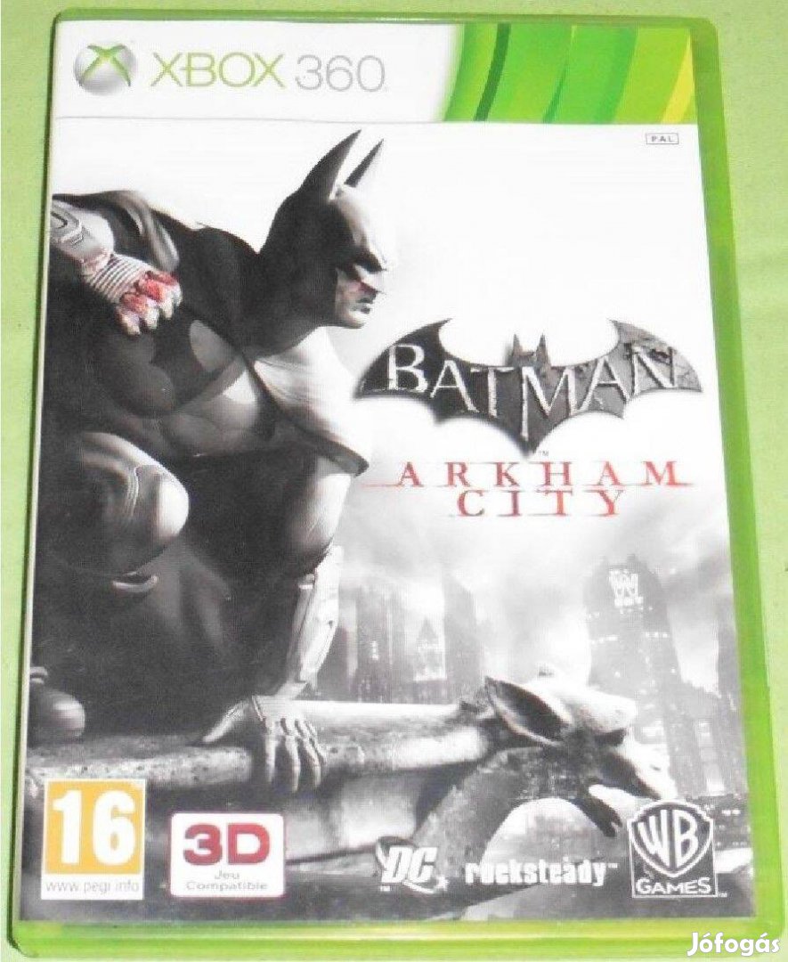 Batman 2. - Arkham City Gyári Xbox 360 Játék akár féláron