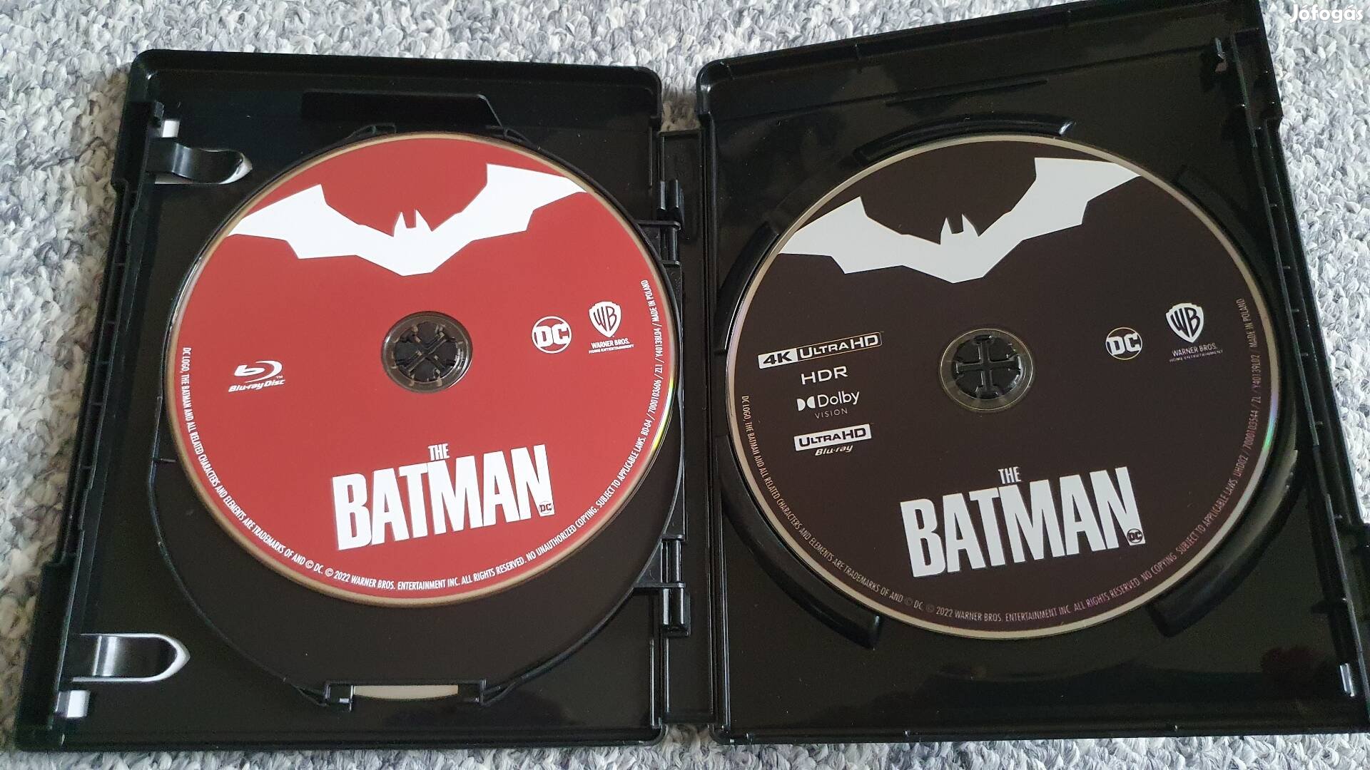 Batman 4K UHD + blu-ray (3 lemezes kiadás)