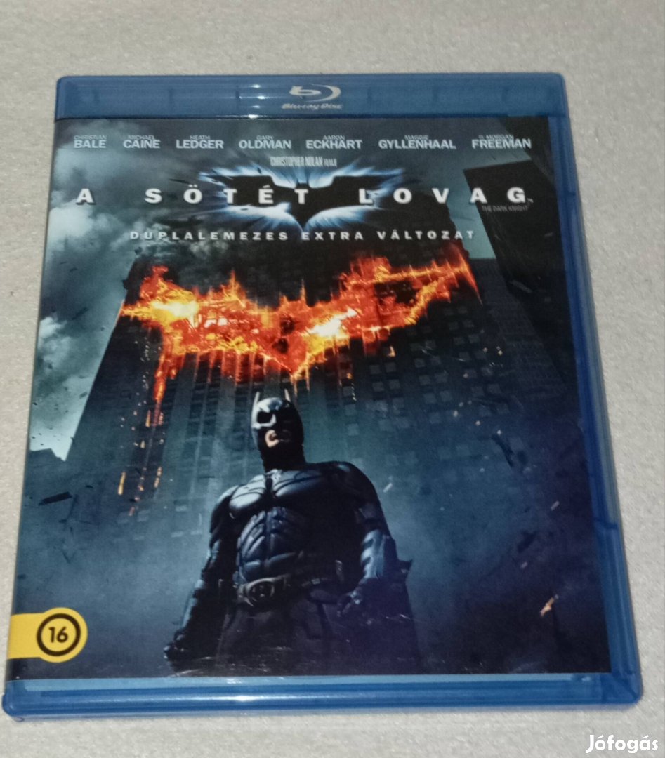 Batman A sötét lovag 2 lemezes Magyar Kiadású Blu-ray Film 