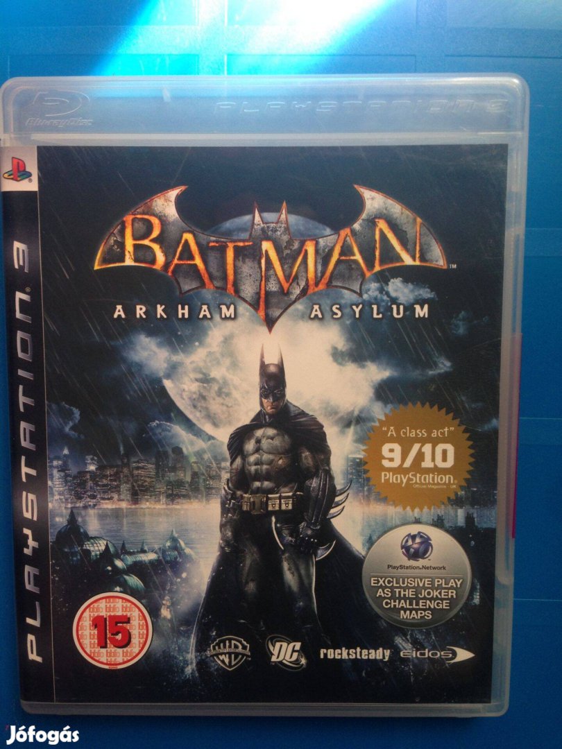 Batman Arkham Assylum ps3 játék,eladó,csere is - Szeged, Playstation konzol  és játékok - Jófogás