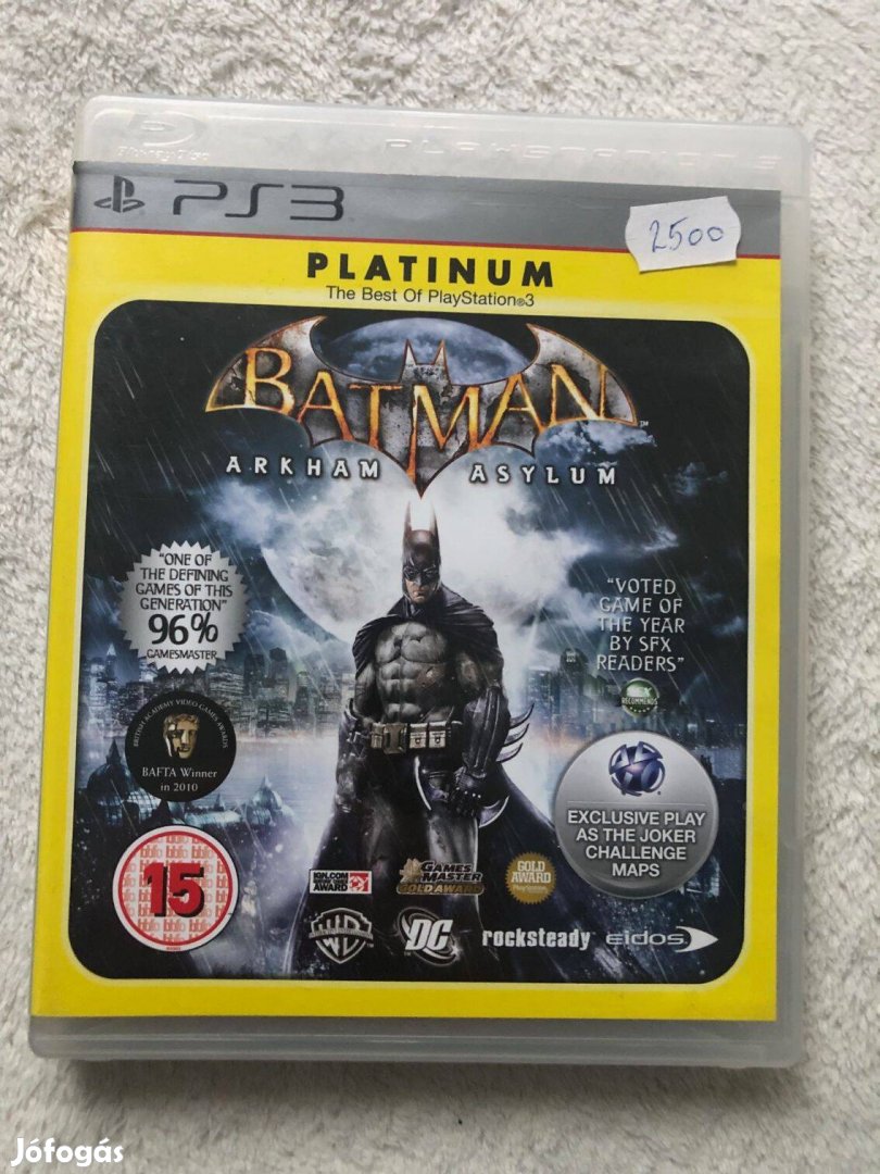 Batman Arkham Asylum Ps3 Playstation 3 játék