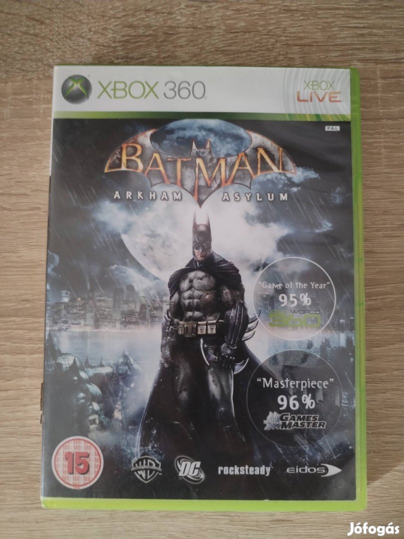 Batman Arkham Asylum X360 játék 