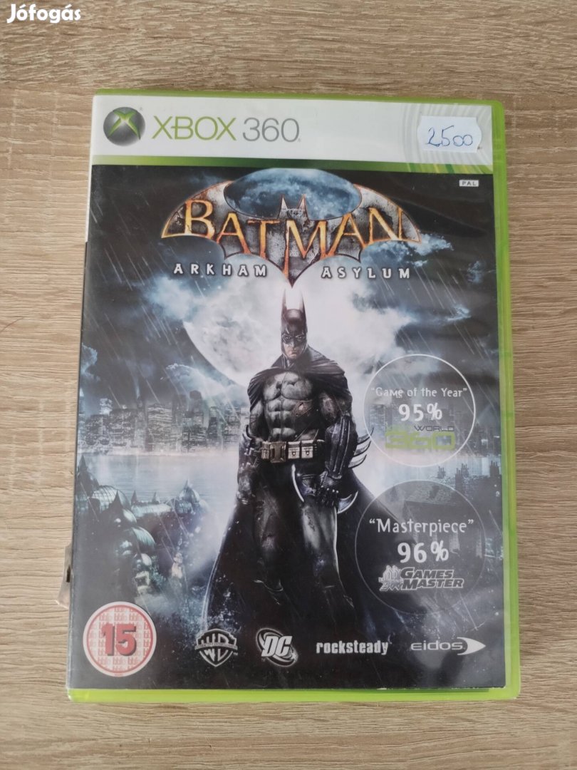 Batman Arkham Asylum Xbox 360 játék 