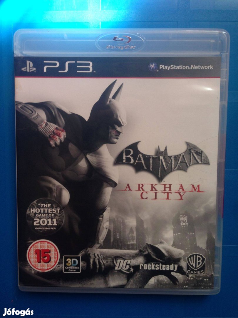 Batman Arkham City ps3 játék,eladó,csere is