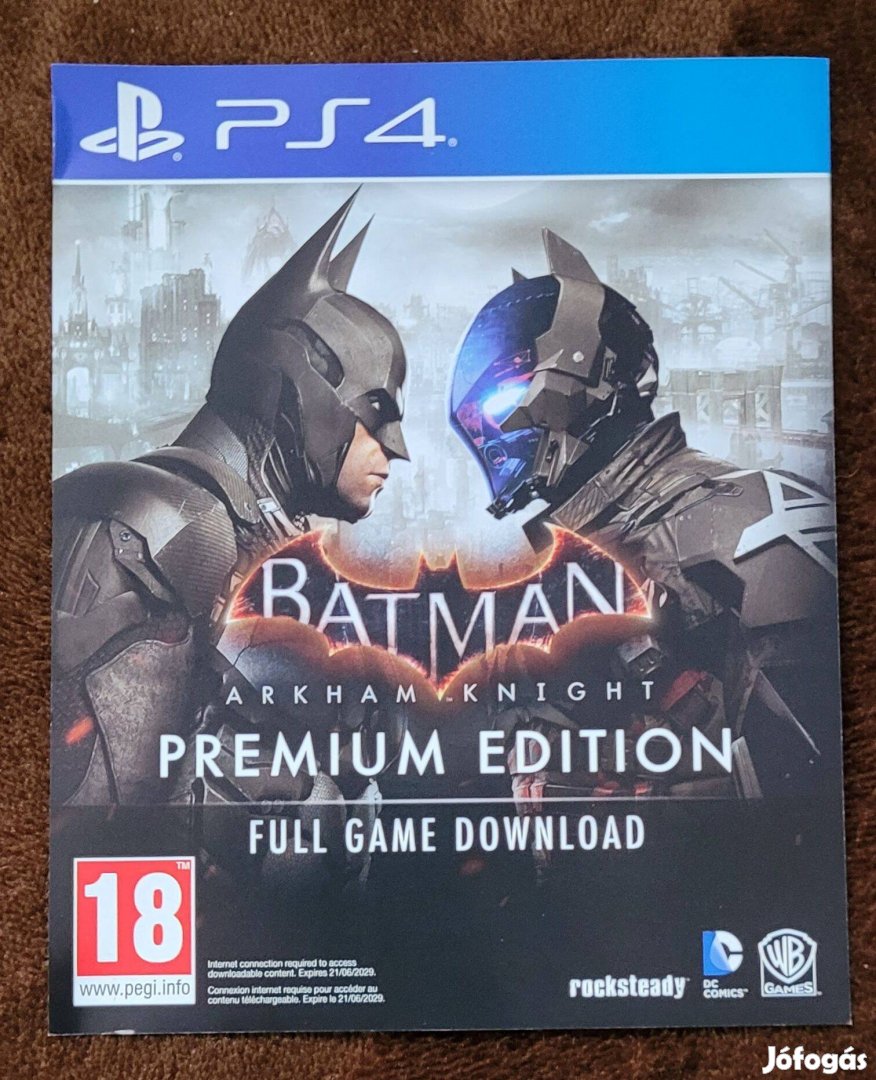 Batman Arkham Knight PS4 PS5 Digital kód