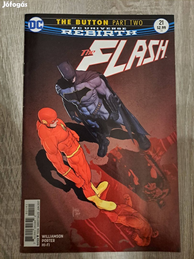 Batman Flash képregény DC