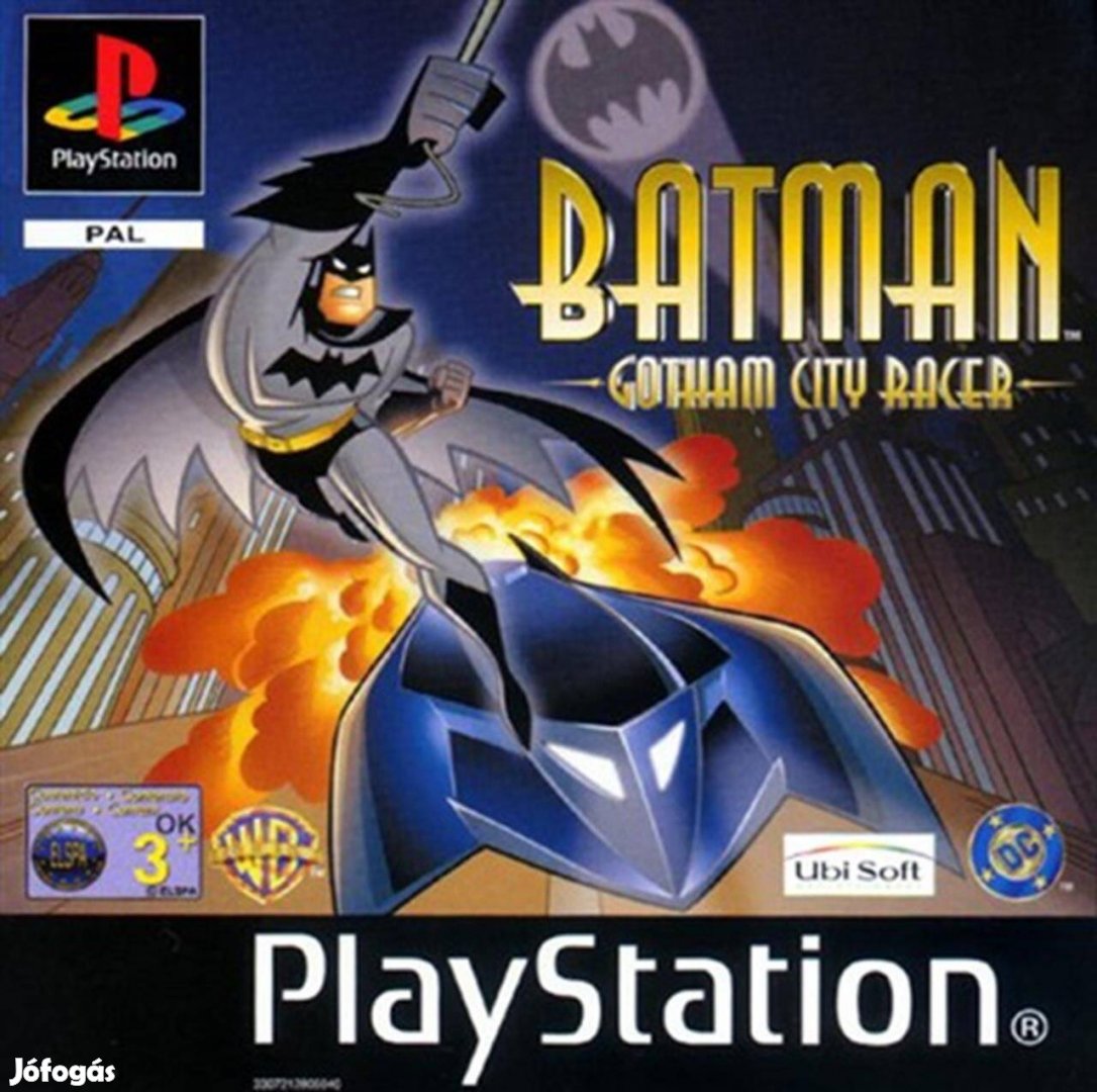 Batman Gotham City Racer, Boxed PS1 játék