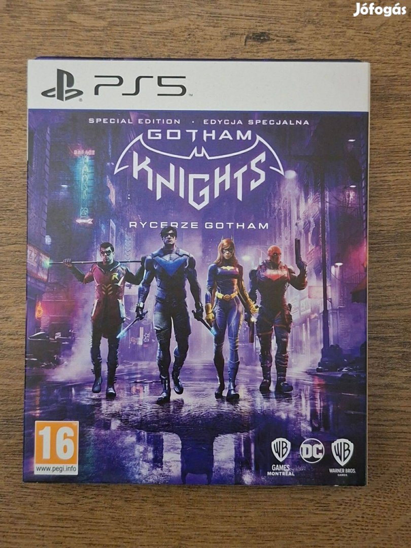 Batman Gotham Knights PS5 videójáték - limitált fémdobozos