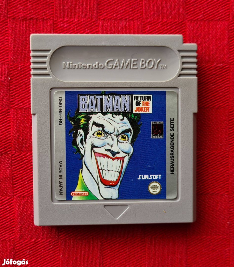 Batman Return of the Joker (Nintendo Game Boy) color advance gameboy