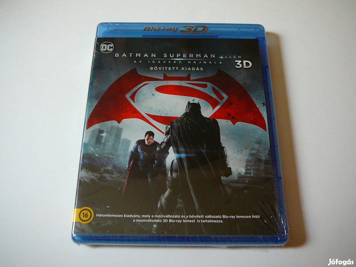 Batman Superman ellen Az igazság hajnala 3D+2D+2D Blu-ray Szinkronos!