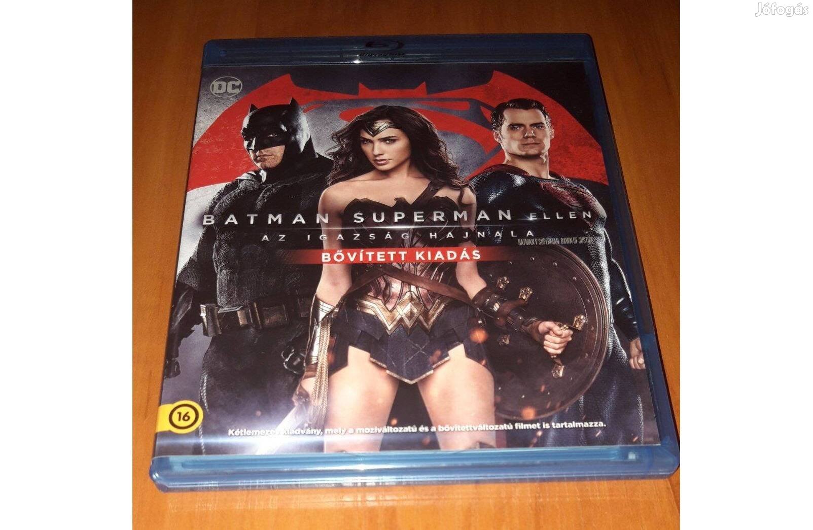 Batman Superman ellen bővitett kiadás Blu-ray