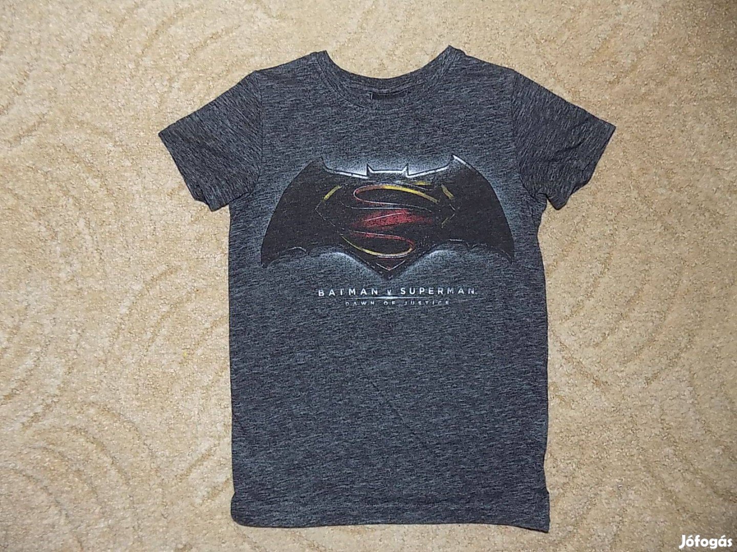Batman Superman ellen pamut póló 6 évesre