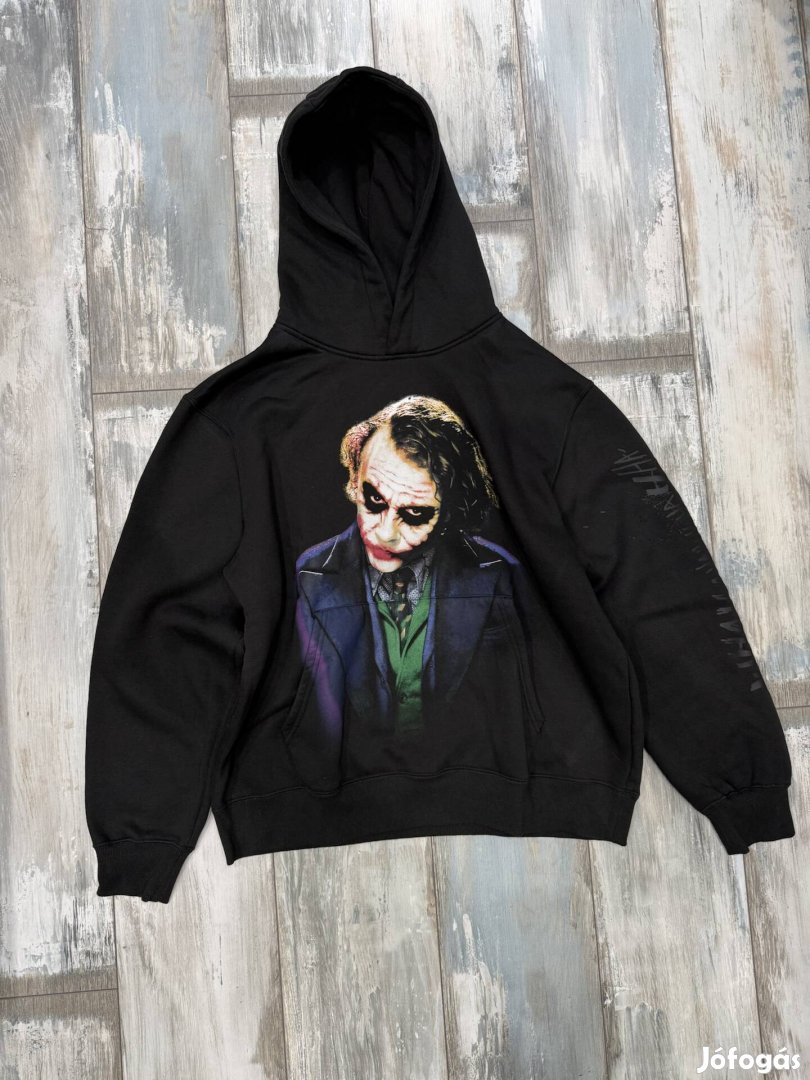 Batman The Dark Knight férfi L-es kapucnis pulóver