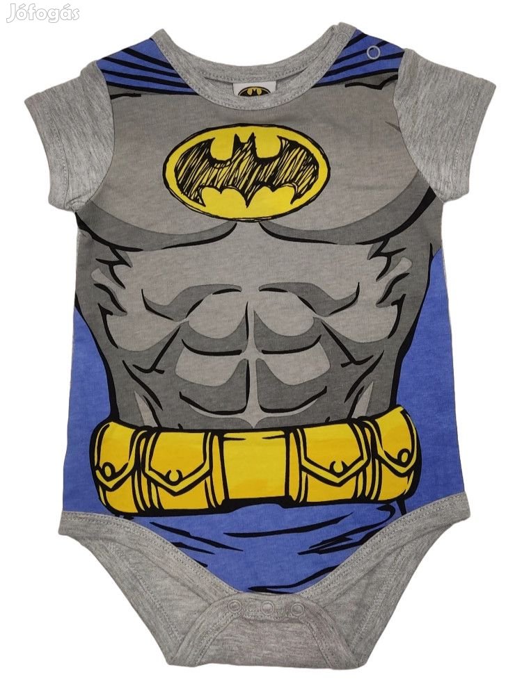 Batman Új (címkés) Fiú Rövid ujjú / ujjatlan body (Méret: 62)
