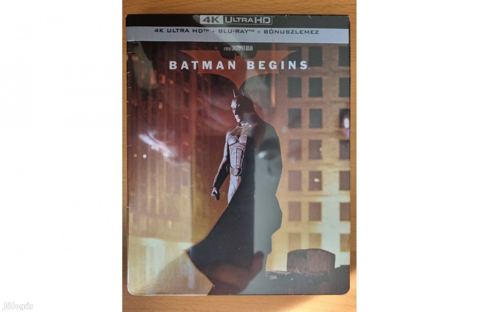 Batman: Kezdődik! (Steelbook) bontatlan (4K Ultra HD + Blu-ray)