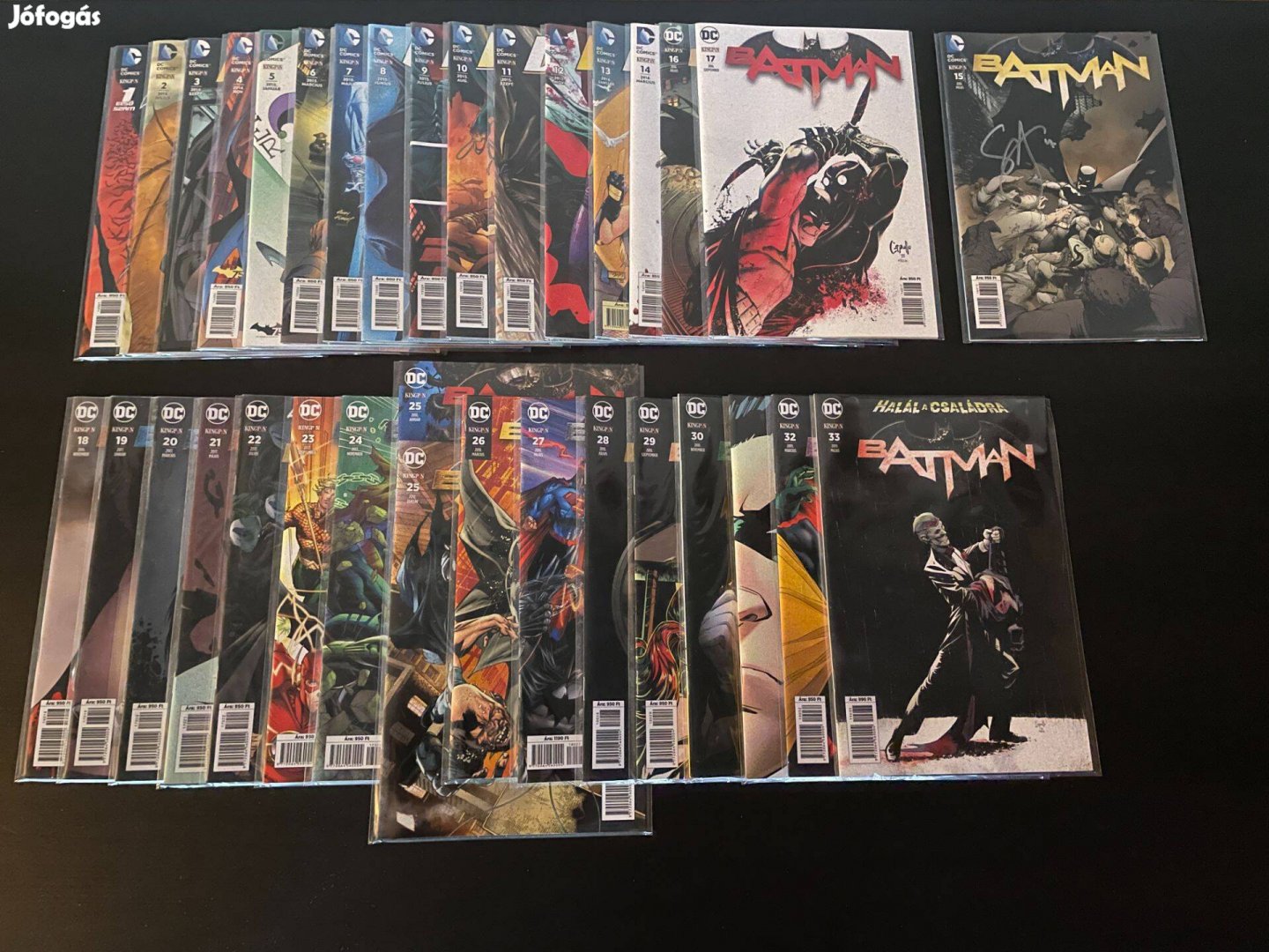 Batman (Kingpin) 1-33. Scott Snyder dedikálás!