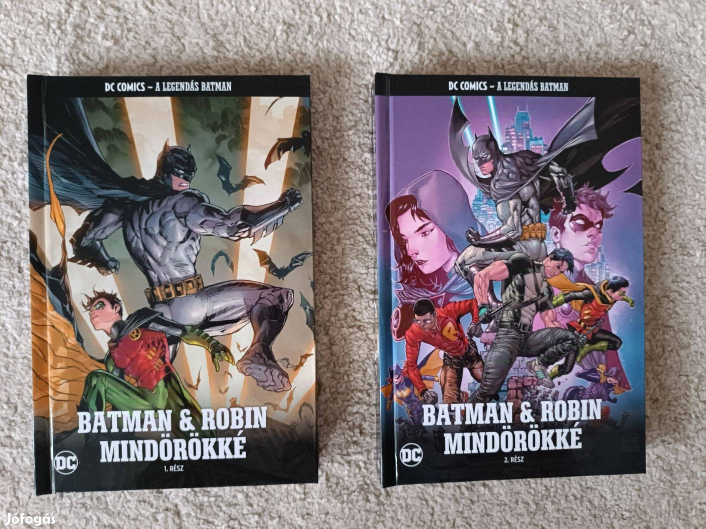 Batman & Robin Mindörökké 1-2 képregény -Legendás Batman Különszám 5-6