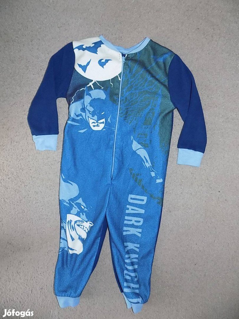 Batman, meleg, egyberészes pizsama,104-es