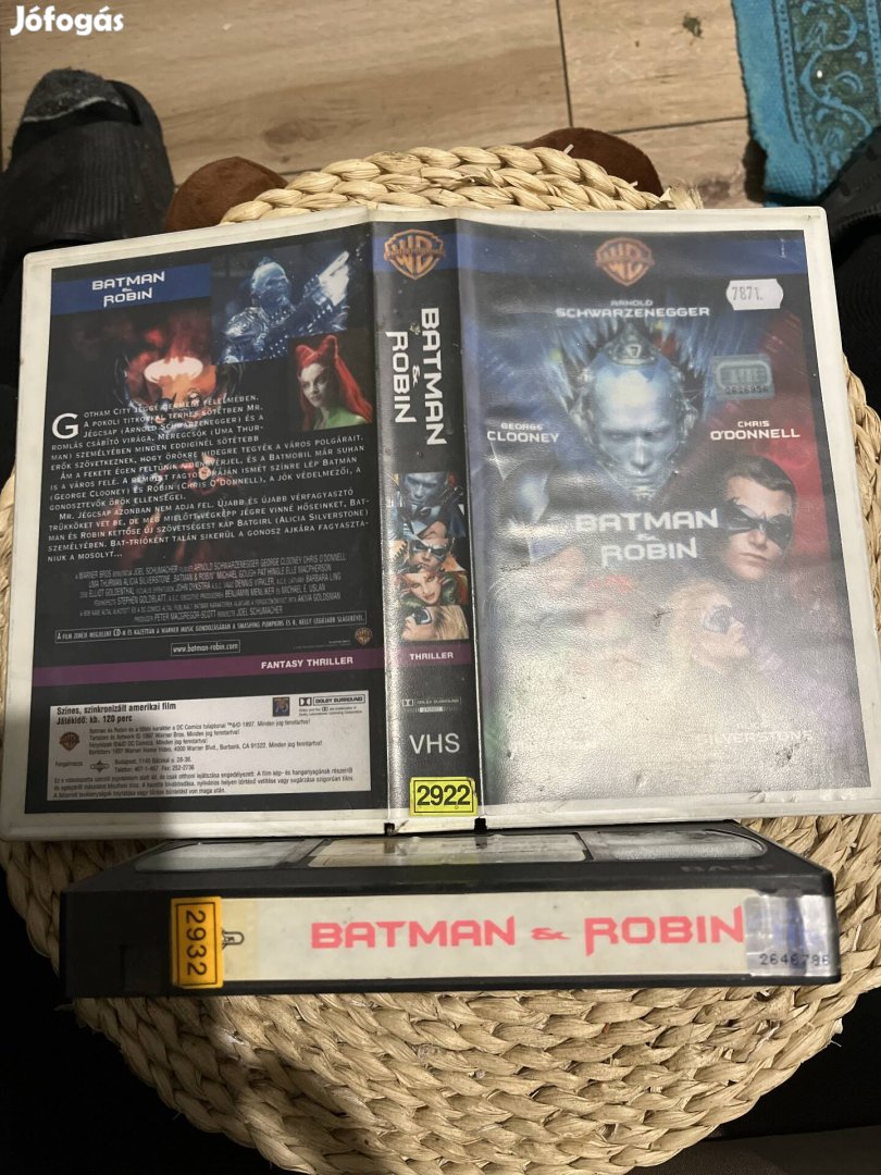 Batman és Robin vhs m