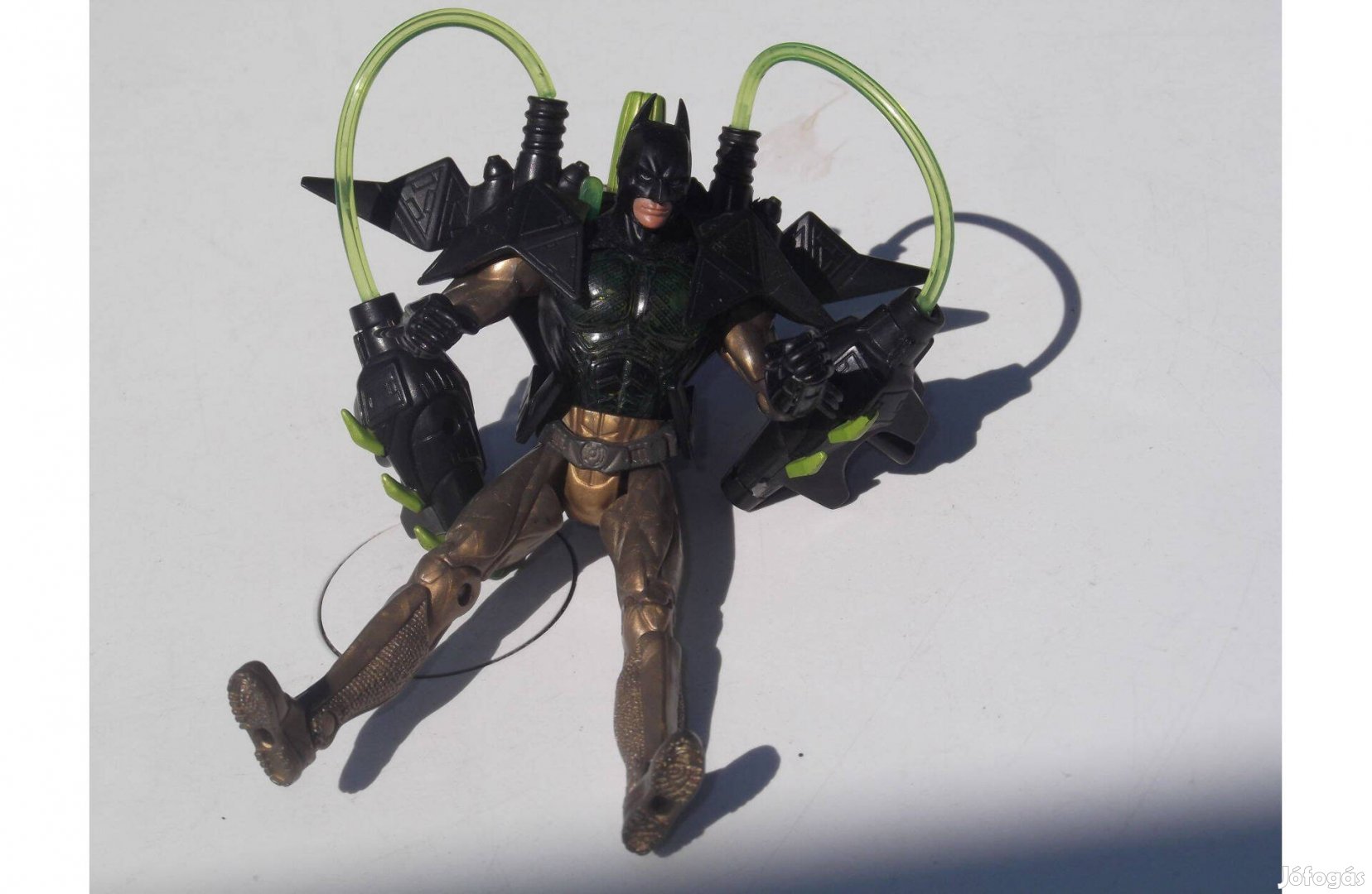 Batman figura kompletten, hátán fegyverrel - Gyűjtőknek is!