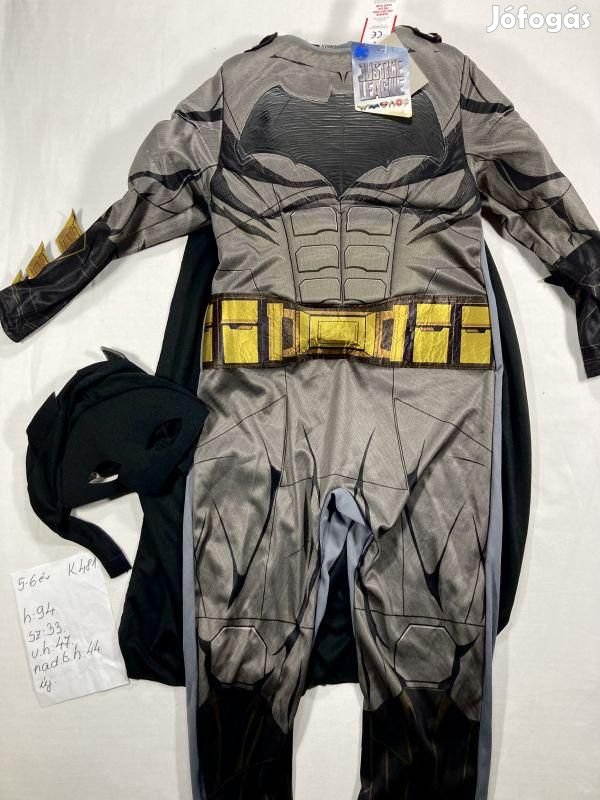 Batman jelmez, szuperhős jelmez, új K481