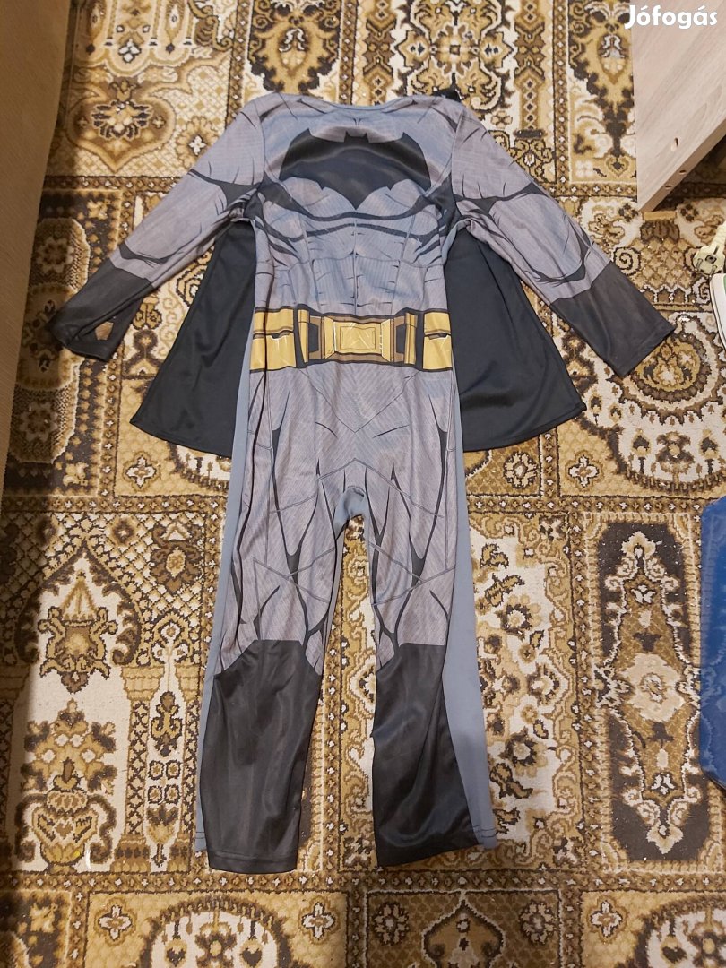 Batman szuperhős jelmez, kb.110-116, 95 cm