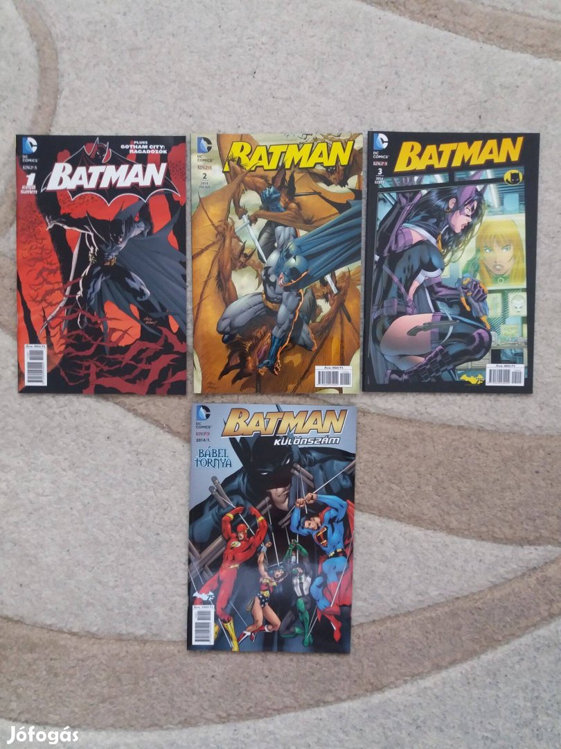 Batman vol. 2. 1-3. szám + 2014. évi különszám (Bábel tornya)