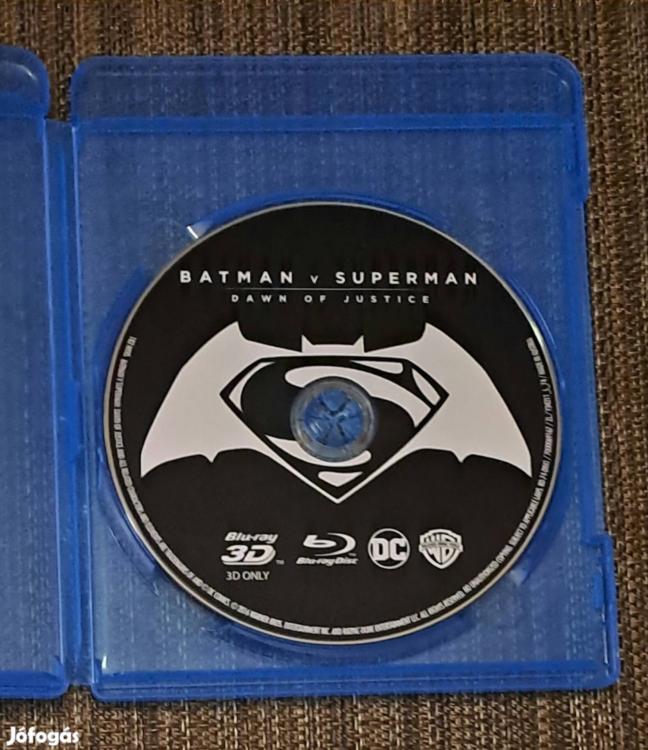 Batman vs Superman 3D Blu Ray magyar szinkronos lemez