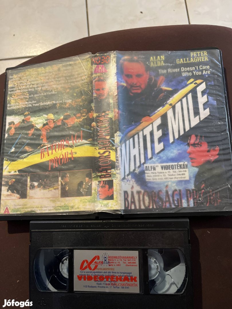 Bátorsági próba vhs m alfa