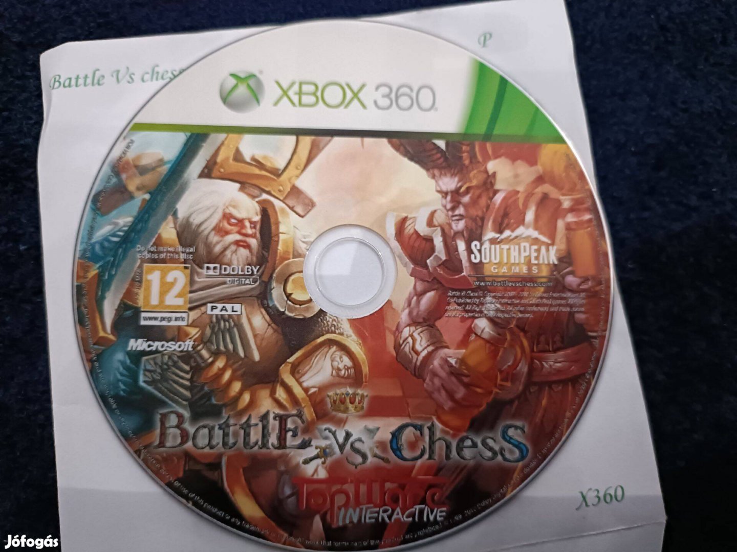 Battle vs. Chess, XBOX 360 Version