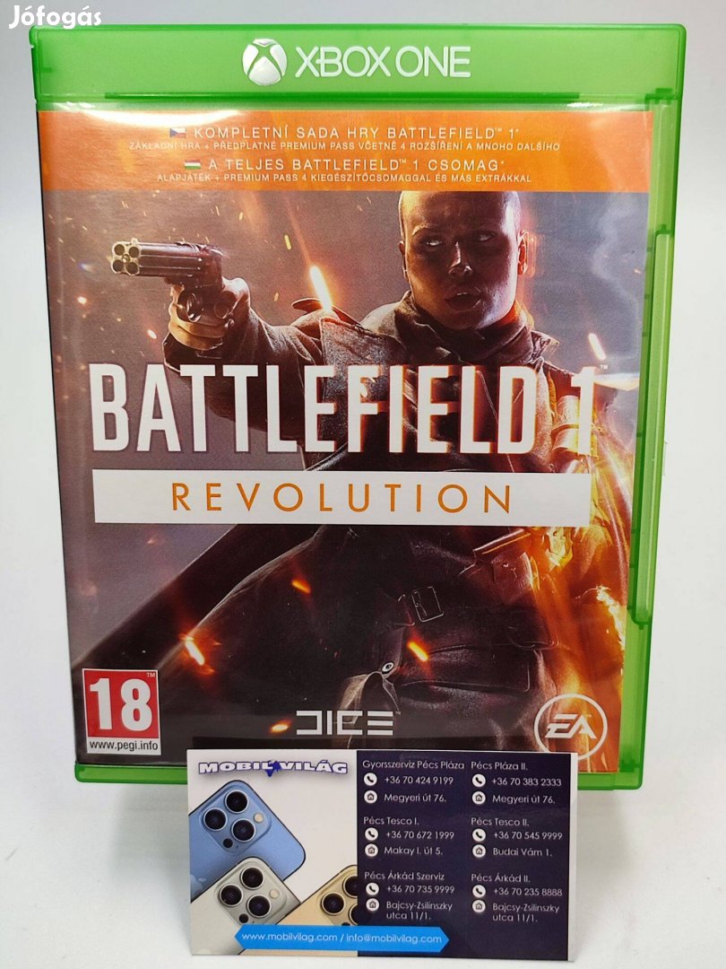 Battlefield 1 Revolution Xbox One Garanciával #konzl0198