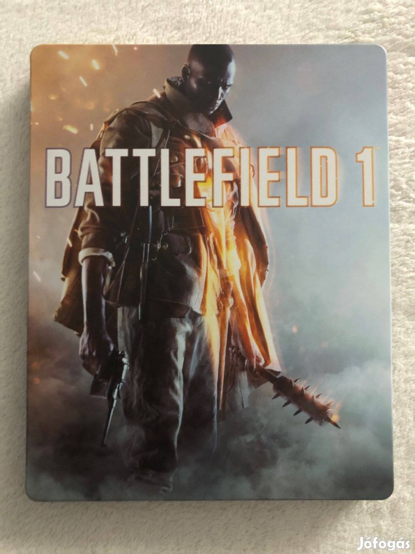 Battlefield 1 steelbook fémtok, játék nélkül