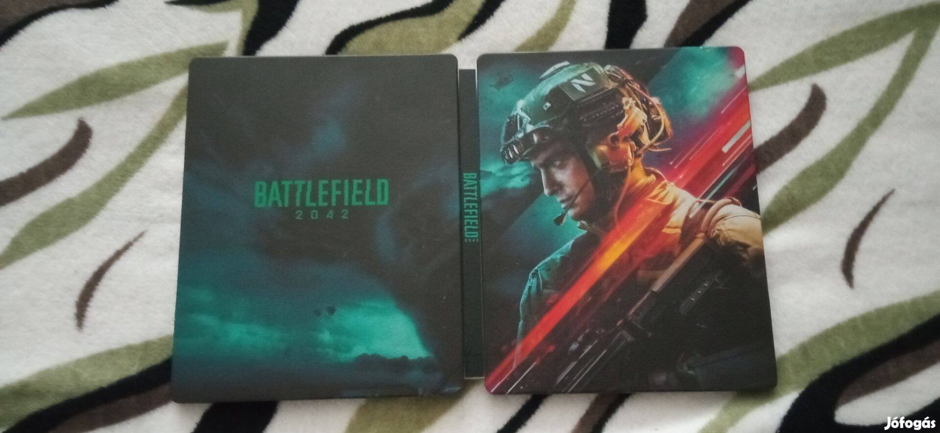 Battlefield 2042 csak fémtok steelbook