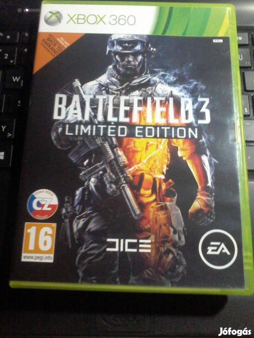 Battlefield 3 Xbox 360 játék eladó.(nem postázom)