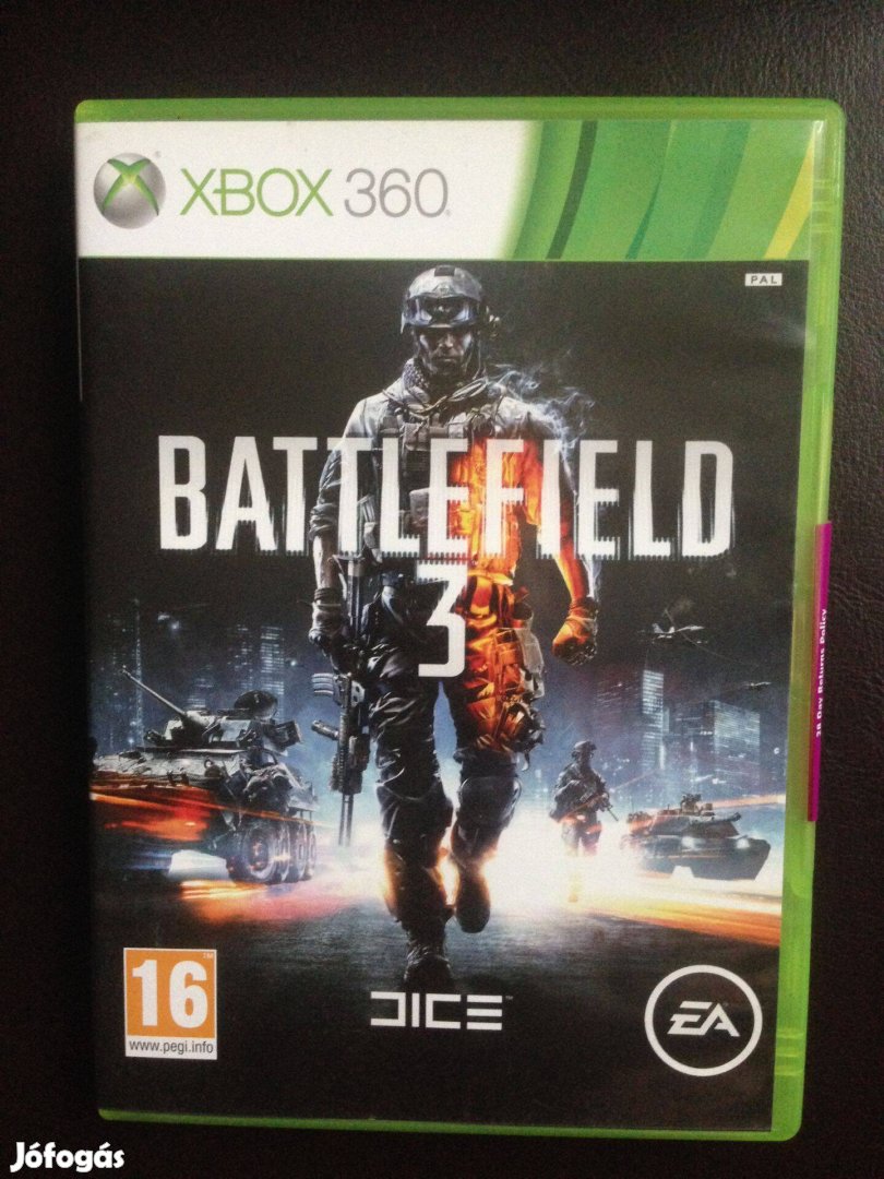 Battlefield 3 "xbox360-one-series játék eladó-csere