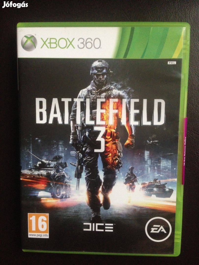 Battlefield 3 "xbox360-one-series játék eladó-csere