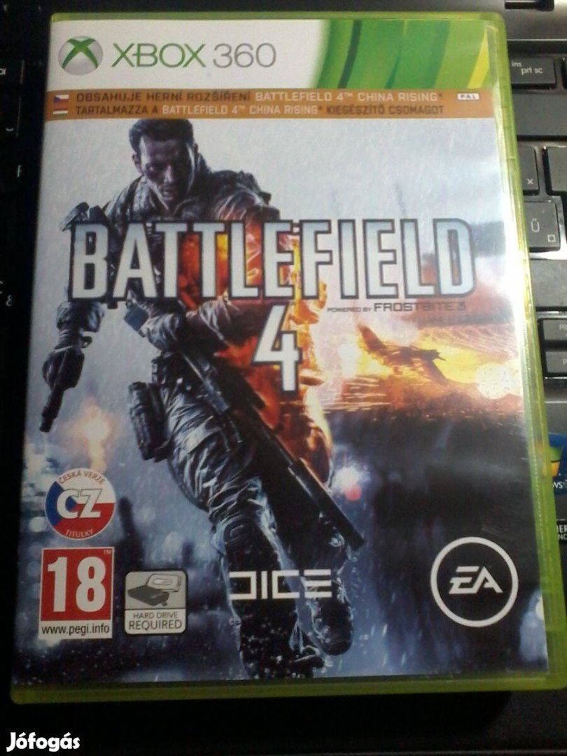 Battlefield 4 Xbox 360 játék eladó.(nem postázom)