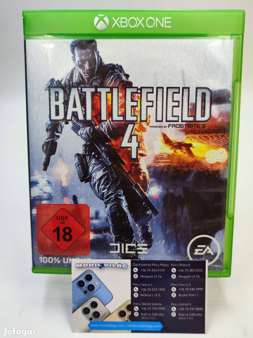Battlefield 4 Xbox One Garanciával #konzl0199