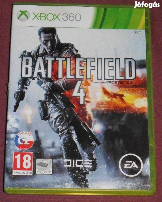 Battlefield 4. Gyári Xbox 360 Játék Akár Féláron