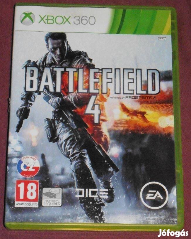 Battlefield 4. Gyári Xbox 360 Játék Akár Féláron