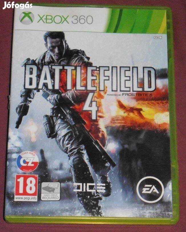 Battlefield 4. Gyári Xbox 360 Játék Akár Féláron