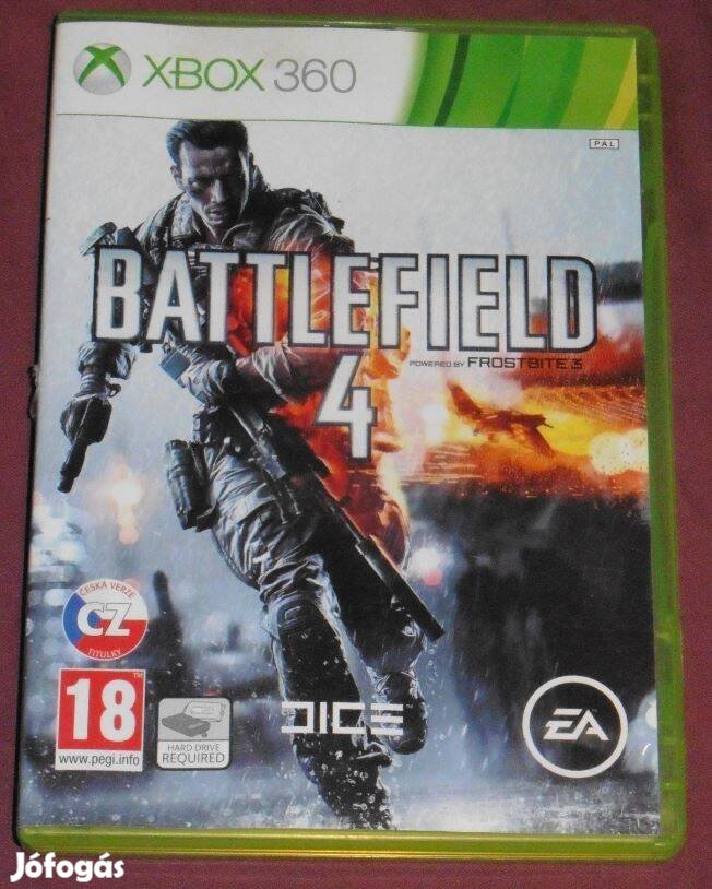 Battlefield 4. Gyári Xbox 360 Játék Akár Féláron