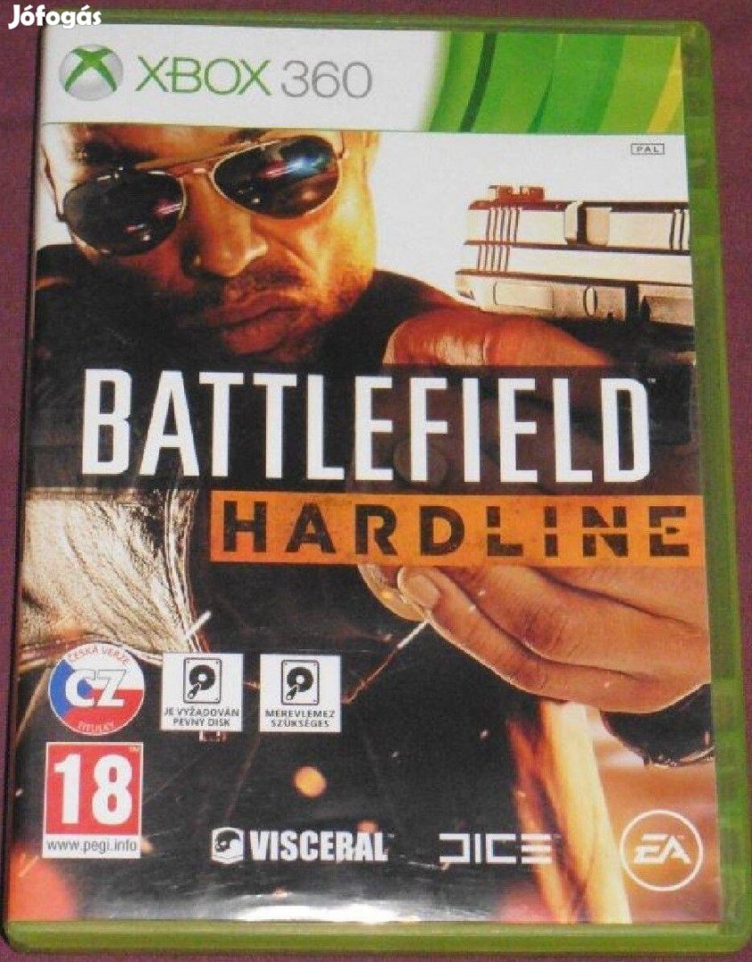 Battlefield 5. - Hardline Gyári Xbox 360 Játék Akár Féláron