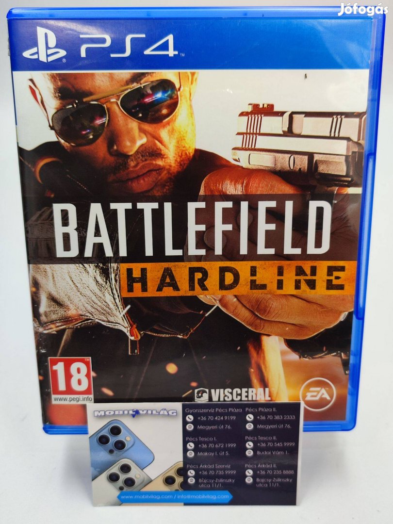 Battlefield Hardline PS4 Garanciával #konzl0020