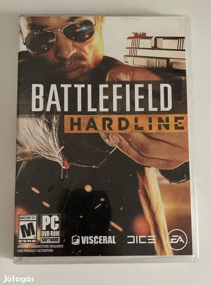 Battlefield Hardline -PC-5 CD Eredeti tokban, új állapotban,kóddal